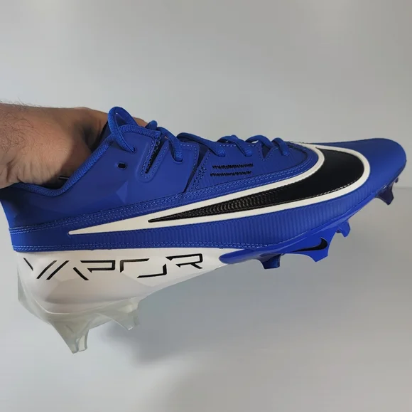 Nike Vapor Edge Elite 360 2 Football Cleats Mens Size 11 Blue White DA5457-400